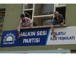 Has Parti Polatlı İlçe Başkanlığı Tabelası İndirildi