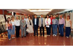 Kültürlerarası Resim Kampı’nda 20 Ressamın 40 Eseri Sergilendi