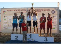 İşitme Engeliler Plaj Voleybolu Dünya Şampiyonu Ukrayna Oldu