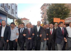 Çayırova'da Artan Terör Olayları Protesto Edildi