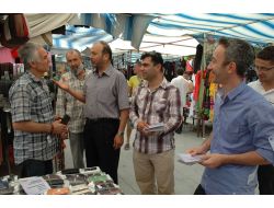 Sp'liler, Yerel Seçim Çalışmalarına Esnafın Sorunlarını Dinleyerek Başladı