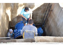 30 Yıllık Vanalar Yenilendi, Taşkın Riski Ortadan Kalktı