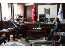 Vali Altınok, Aksaray Üniversitesi Rektörü Prof. Acar’ı Ziyaret Etti