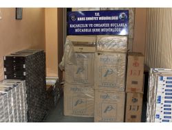 Kars'ta 16 Bin 380 Paket Kaçak Sigara Ele Geçirildi