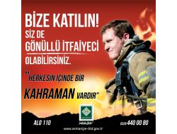 Belediye Gönüllü İtfaiyecileri Bekliyor