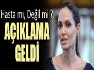 Angelina Jolie'den hastalık açıklaması