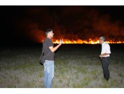 Göksu Deltası'ndaki Yangından 100 Dönümlük Sazlık Alan Kül Oldu