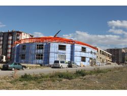 Yunus Emre Spor Ve Kültür Merkezi İnşaatı, Hızla Tamamlanıyor