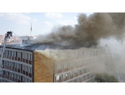 Şeker Fabrikaları Genel Müdürlüğü'ndeki Yangın
