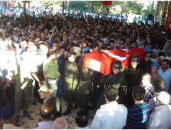 Türkoğlu, Şehidini Son Yolculuğuna Uğurladı