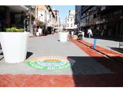 Tarihi Mecidiye Caddesi'ne Estetik Görüntü Kazandırıldı