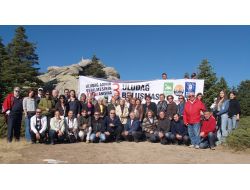 Uludağ'a Yürüyüp Hatıralarını Canlandırdılar