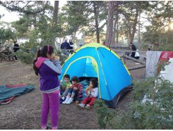 Ab Projesi, Velilerle Çocukları Doğa Kampında Buluşturdu