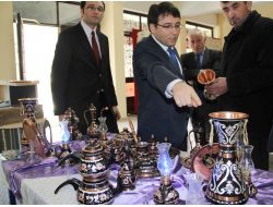 Güneysu’da Bakır İşlemeciliğine İlgi Artıyor