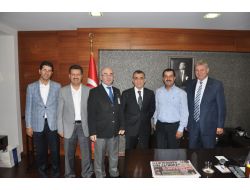 Müsiad Yönetiminden, Emniyet Müdürü Gürkan'a Hayırlı Olsun Ziyareti