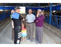 Hayvan Hırsızlığını Önlemek İçin Polis Kapı Kapı Dolaşıyor