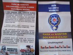 Polis, Vatandaşı Telefonda Para Ve Kontör Dolandırıcılarına Karşı Uyardı