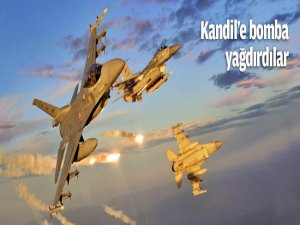 Savaş uçakları Kandil'i bombaladı