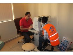 Afrikalı Öğrenciler Sağlık Taramasından Geçirildi