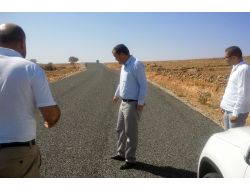 Midyat Kaymakamı Bingöl, Köy Yollarındaki Çalışmaları Denetledi