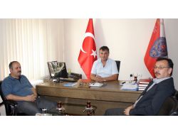 İskiad Emniyet Müdürü Güven'i Ziyaret Etti