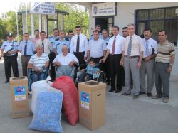 Mavi Kapak Sumbas’ta İki Engelliyi Sevindirdi