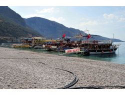 Ölüdeniz'deki Tekneler Atık Sularını Artık Denize Dökmeyecek