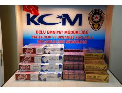 Bolu'da 20 Bin Paket Kaçak Sigara Ele Geçirildi