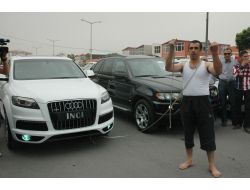 Anadolu Herkülü, 2 Aracı Serçe Parmağı İle Çekti