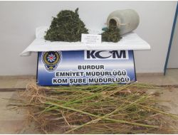 Burdur'da Uyuşturucu Operasyonu