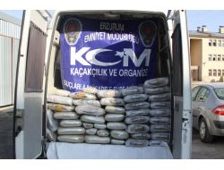 Hindilerin Altından 105 Kilo Esrar Çıktı