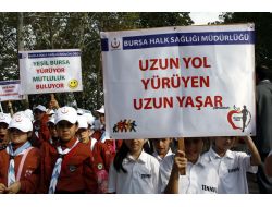 Bursa Halkı Sağlık İçin Yürüdü