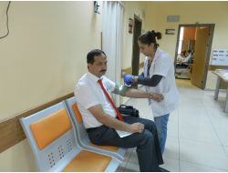 Devlet Hastanesi'nden Basına Sağlık Taraması