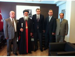 Süryani Metropoliti, Kaymakam Bingöl’ü Ziyaret Etti