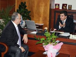 İmo'dan, İller Bankası 2. Bölge Müdürlüğü'ne Atanan Mustafa Bayram'a Ziyaret