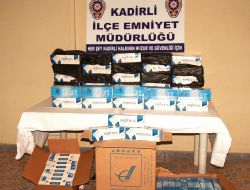 Kadirli’de Kaçak Sigara