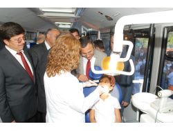 Mobil Sağlık Aracıyla Köylerdeki 15 Bin Öğrencinin Diş Taraması Yapılacak