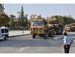 Tezkere Geçti, Suriye Sınırına Tank Ve Uçaksavar Sevkiyatı Başladı