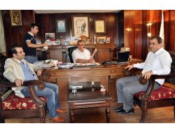 Kaymakam Bingöl'den, Başkan Nasıroğlu’na Ziyaret