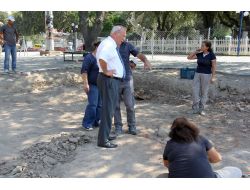 Burhaniye'deki Antik Adramytteion'da 2012 Yılı Kazıları Tamamlandı