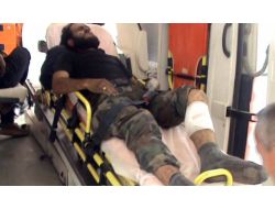 YARALI 4 SURİYELİ HATAY'A GETİRİLDİ