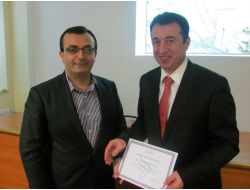 Şifa Hastanesi Başhekimi Dalga’ya Başarı Belgesi