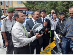 Seydişehir’de Motosiklet Kullanıcılarını Sıkı Denetim