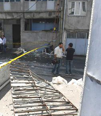 Eyüp'te Patlama : 1 Yaralı