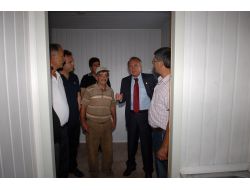 Muratpaşa Belediyesi, 2 Ay Önce Evi Yanan Aileye Konteyner Hediye Etti