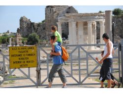 Side'de Tüke Tapınağı'nı Ayağa Kaldırma Çalışmaları Tamamlandı