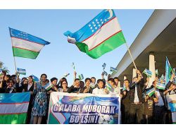 Şampiyon Olan Özbekistan U-16 Takımı, Coşkuyla Karşılandı