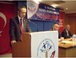 Tüm Sağlık-sen Genel Başkanı Erözgün, Güven Tazeledi