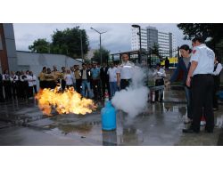 Sani Konukoğlu Hastanesi’nde Yangın Tatbikatı