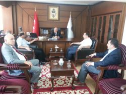 19 Mayıs Gazeteciler Cemiyeti'nden Emniyet Müdürü'ne Hayırlı Olsun Ziyareti